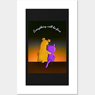 Plum & Custard - Everything Will Be Fine Posters and Art